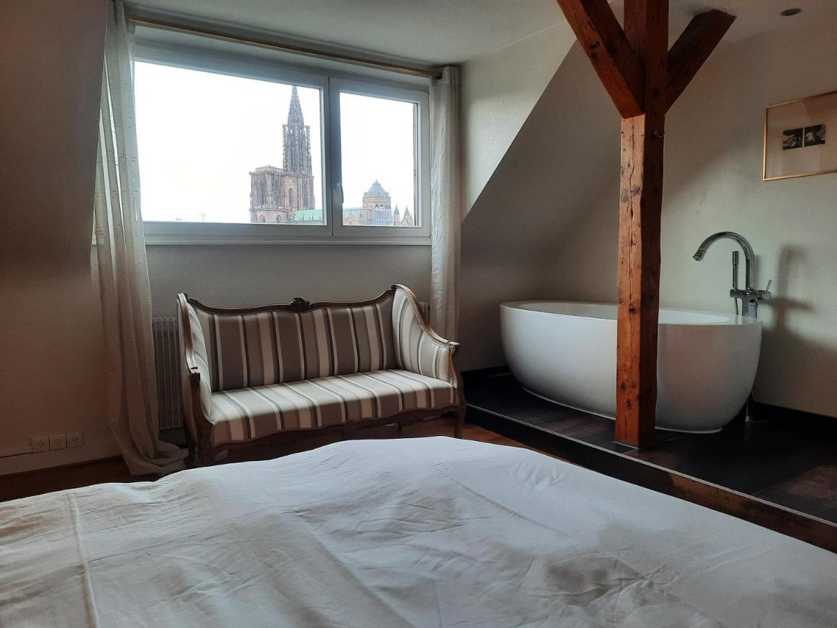 145M² City Center 4 Bedrooms View Of The Cathedral Strasbourg Exteriör bild